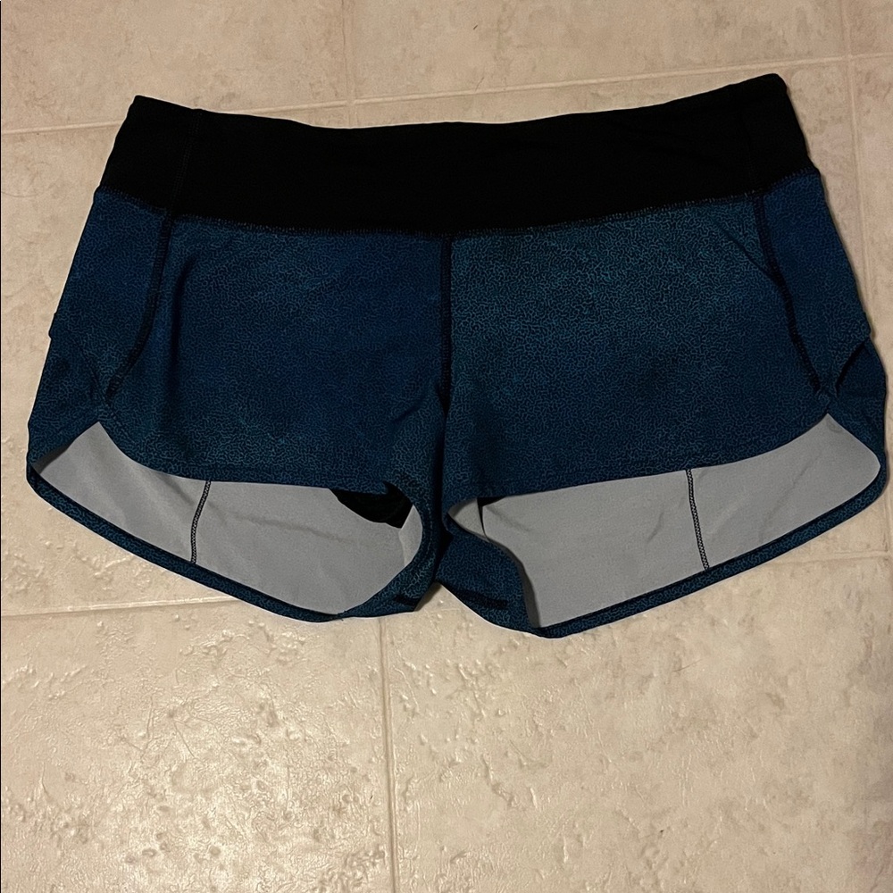 lululemon athletica Navy and Black Athletic Shorts